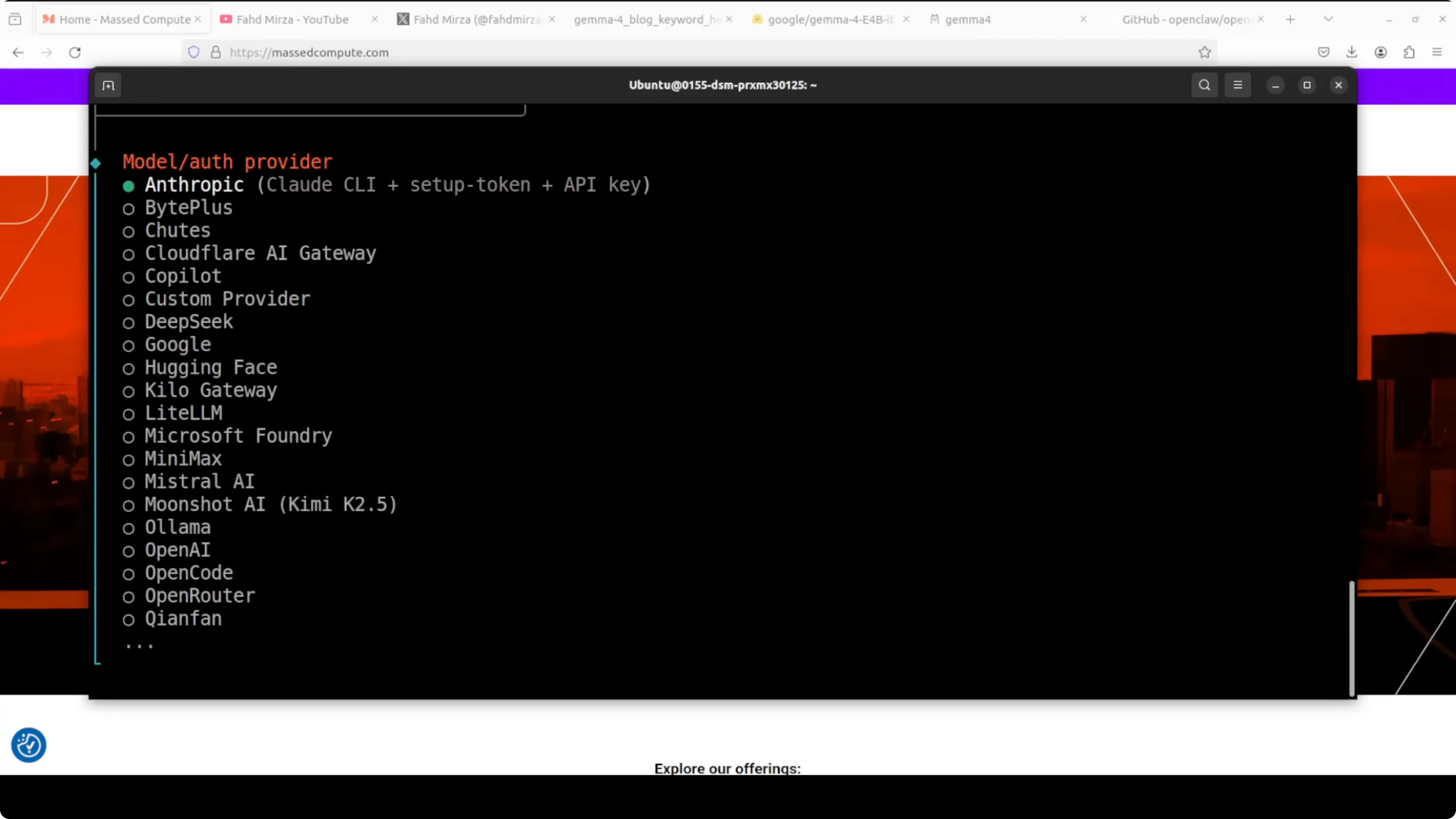 Screenshot from How to Run Gemma 4 E4B with Ollama and OpenClaw Locally? at 321s