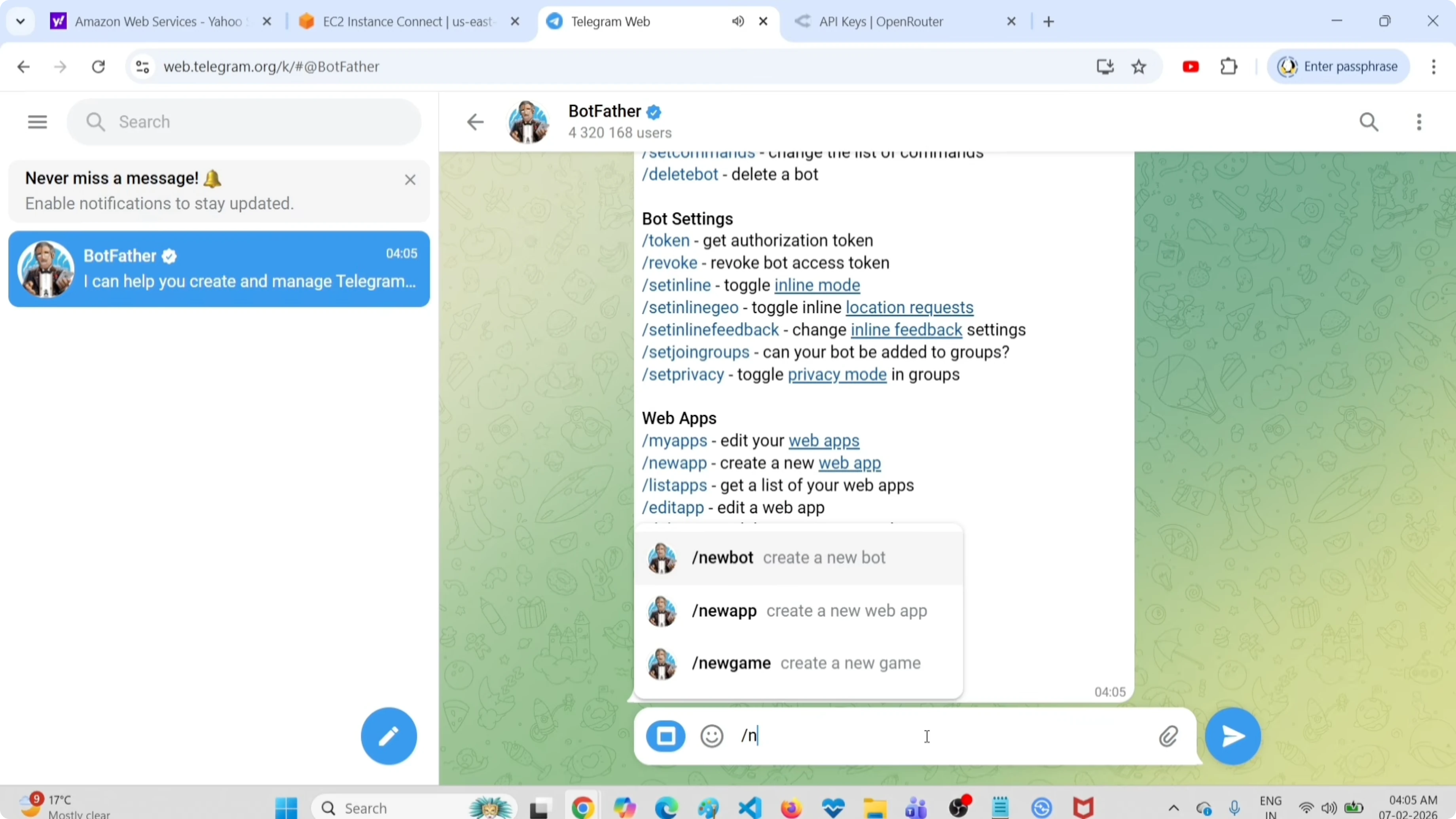 Screenshot from How to Set Up OpenClaw Without a Paid API Key or Providers? at 108s