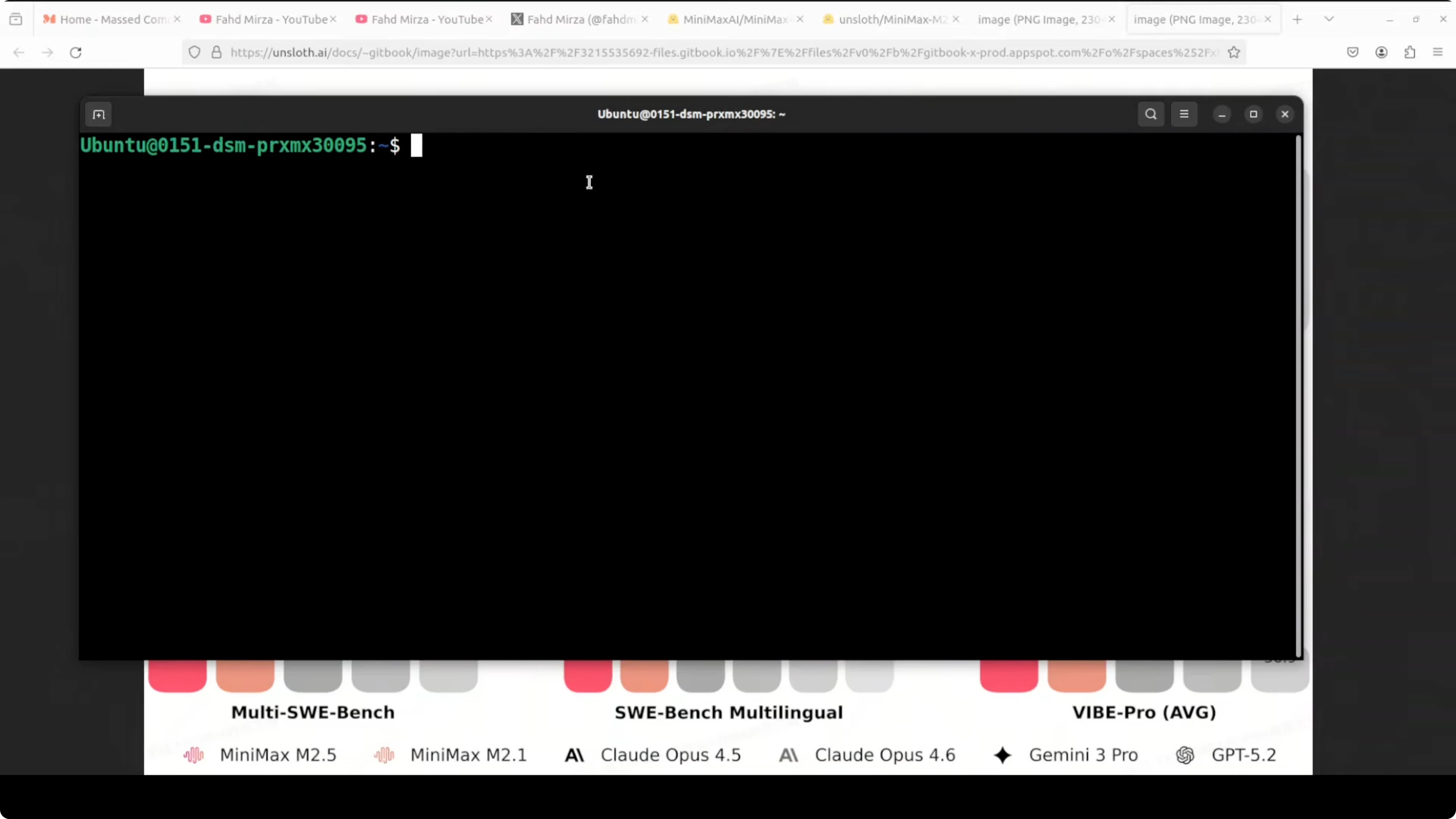 Screenshot from How to Easily Set Up and Run MiniMax M2.5 Locally? at 255s