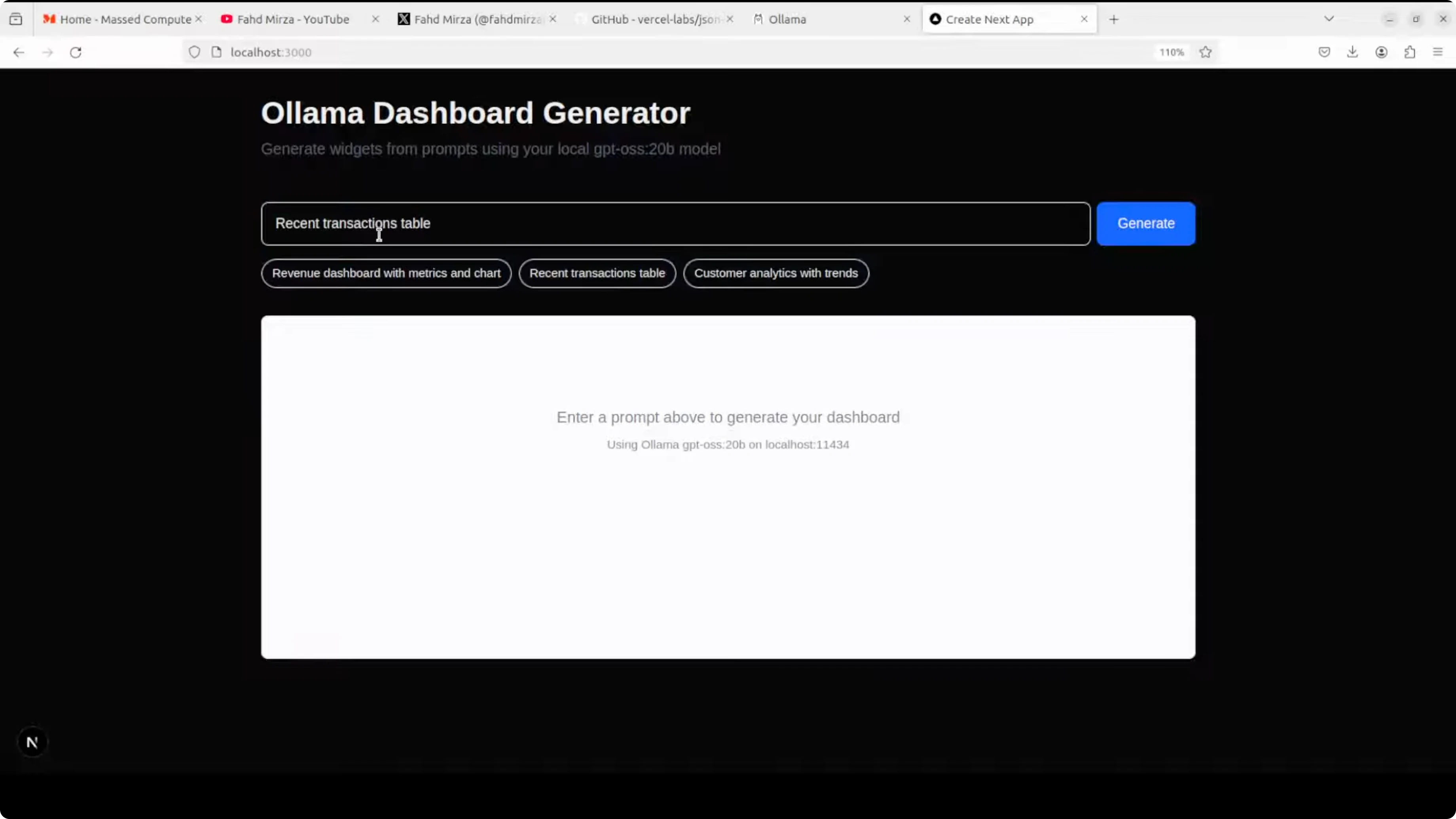 Screenshot from Master Vercel Json-Render with Ollama at 342s